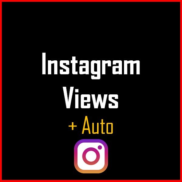 Instagram Views + Auto Produkt